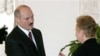 Аляксандар Лукашэнка і Лідзія Ярмошына 
