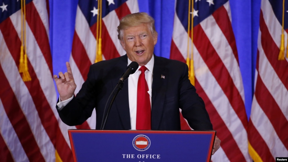 U.S. President-elect Donald Trump
