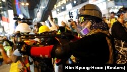 протести против кинеската влада во Хонг Конг