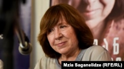 Svetlana Alexievich (file photo)