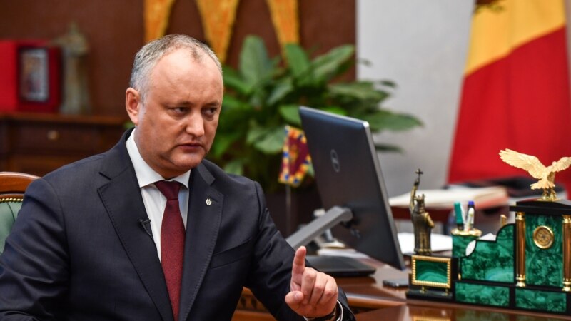 Predsjednik Moldavije pojačava sukob, odbija raspustiti parlament