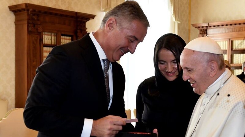 Đukanović u Vatikanu: Papa namjerava da posjeti CG 