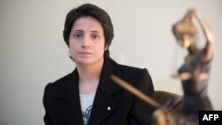 The release of rights lawyer Nasrin Sotoudeh (seen here in 2008) is being greeted as a sign of tangible change in the Islamic republic.