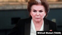Валентина Терешкова, председатель комиссии Госдумы по вопросам депутатской этики