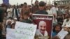 In an April 8 protest by the Pashtun Tahafuz Movement, women, children, and men held up photos, placards, or the natoinal ID cards of their missing family members.