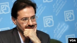 Political dissident and renowned Iranian journalist, Alireza Rajaei, before his surgery, his prison-mates say the prison infirmary officials denied his requests to be sent to hospital and dismissed his complaints of pain in his face "only giving him pain killers", undated