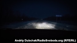 Засніжені дороги Луганщини