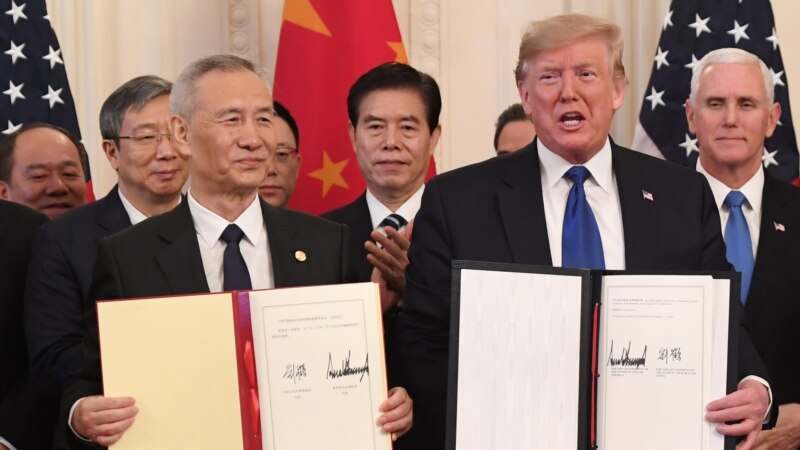 აშშ-მა და ჩინეთმა ხელი მოაწერეს ახალ სავაჭრო ხელშეკრულებას