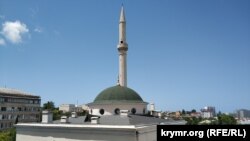 Aqyarnıñ Kulakov soqağındaki Cuma Cami, 2019 senesi iyün ayı