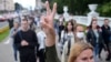 Митинг в поддержку оппозиции в Минске 14 июля 2020 года