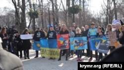 Акція солідарності з кримчанами в Києві, 9 березня 2019 року