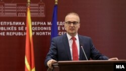 Пратеникот на ВМРО-ДПМНЕ Антонијо Милошоски.