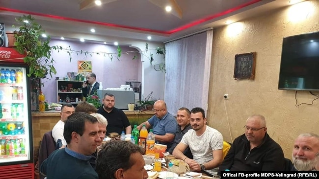 Делян Пеевски сред избиратели