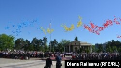 La complexul memorial din Chişinău