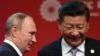 Chinese President Xi Jinping (right) and Russian President Vladimir Putin