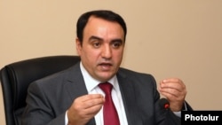 Лидер партии «Оринац еркир» Артур Багдасарян