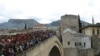 Церемония памяти на 20-летие уничожения Старого моста в Мостаре. 9 ноября 2013 г. 