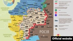 Ситуація в зоні бойових дій на Донбасі, 16 липня 2017 року