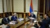 Armenia - President Serzh Sarkisian meets the members of a commission on constitutional reform, 24 Jun2014.