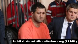 Roman Nasirov appears in court in Kyiv on March 6.