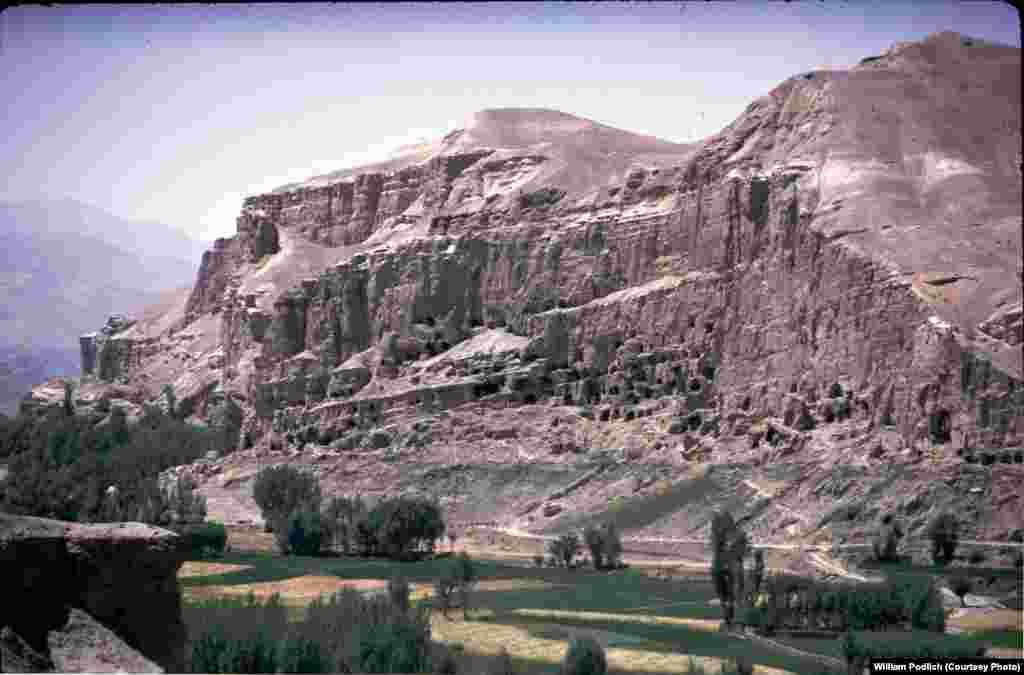 The Bamiyan Valley, home to giant Buddha statues that were destroyed by the Taliban in 2001. &quot;That was a bumpy, rough trip,&quot; recalls Peg Podlich, &quot;but I&#39;ll never forget how wide and green the valley was or how monumental those two Buddha statues were, carved into the face of the cliff.... The statues were a magnificent sight, even to someone like me who did not really understand the history or technical achievement of those statues.&quot;