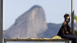 Prizor s autobuske stanice, Rio de Janeiro, Brazil, fotoarhiv