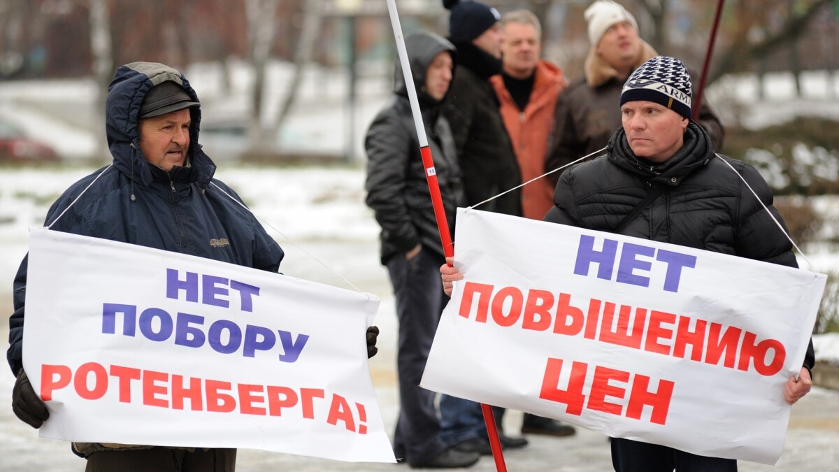 В Химках полиция помешала провести акциюдальнобойщиков