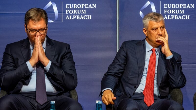 Tači i Vučić na sastanku u Beloj kući