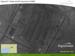 Расейскія войскі ў Кузьмінцы, 45 км ад украінскай мяжы