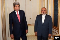 Zarif worked closely with U.S. Secretary of State John Kerry (left) during negotiations to clinch the Iran nuclear deal in 2015.