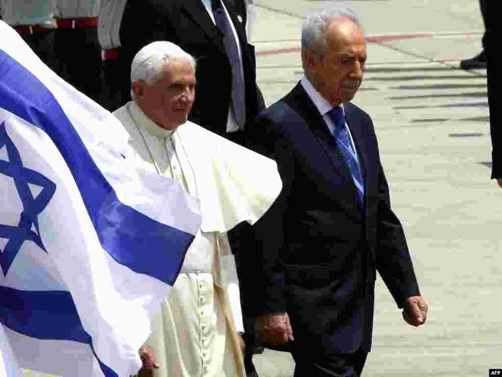 Ai u prit nga presidenti izraelit, Shimon Peres...