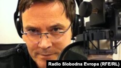 Зоран Ќука, уредник на македонската програма на Радио Слободна Европа.