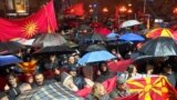 Macedonia protest against name change grab