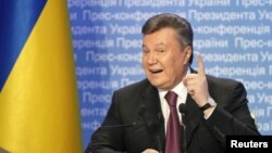 Украина президенті Виктор Янукович.