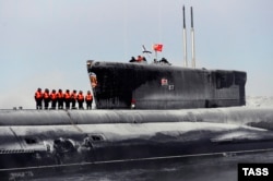 Submarine nuclear Vladimir Monomakh.