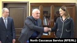 Аслан Бжания и Кристина Озган 