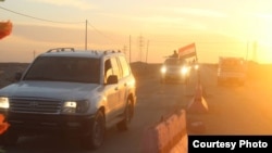 قوى الأمن العراقية خلال عملياتها في الأنبار