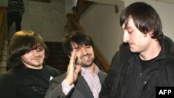 Brothers Dzhabrail (left) and Ibragim (right) Makhmudov will face trial again after being acquitted in February.