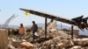 ماکت یکی از راکت‌های حزب‌الله در جنوب لبنان