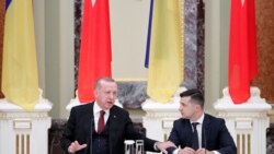 Брифинг президентов Турции и Украины