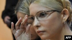 Юлия Тимошенко, осужденный бывший премьер-министр Украины.