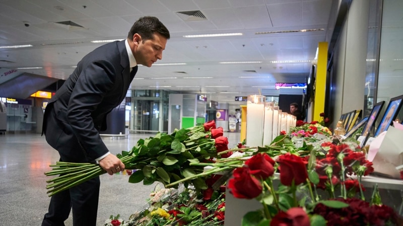 Ден на жалост во Украина по падот на авионот во Техеран