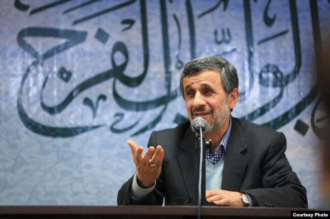 Former Iranian President Mahmoud Ahmadinejad has been among those who have criticized the putative deal. (file photo)