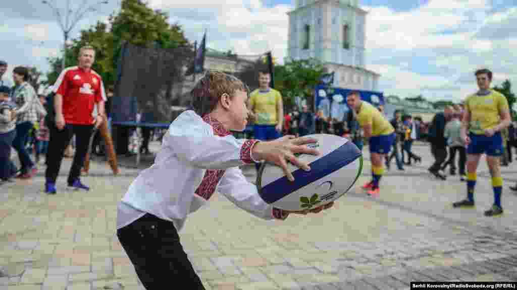 Імпровізована партія в регбі