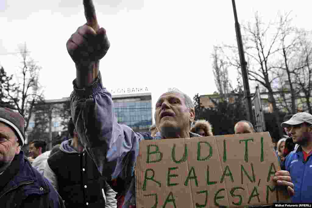 И требование ответственной социальной политики. Сараево, 9 февраля