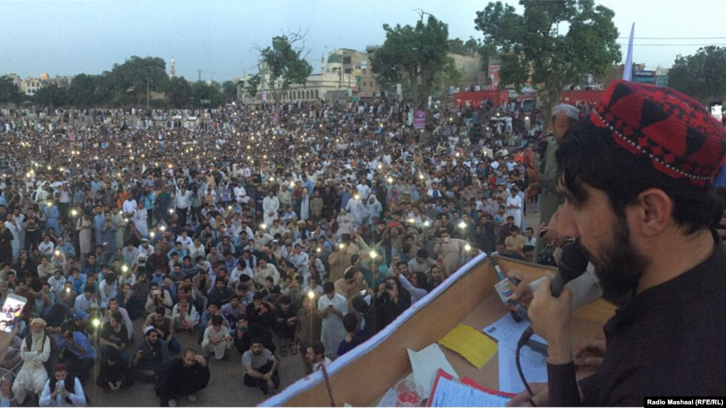 Image result for manzoor pashtoon rally