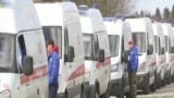 GRAB - Ambulance Traffic Jams At Moscow Hospitals As COVID-19 Cases Surge