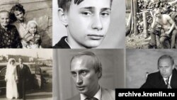 Vladimir Putinin arxivindən olan fotolar