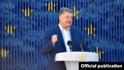 Президент Украины Петр Порошенко, июнь 2017