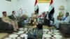 محافظ النجف عدنان الزرفي وقائد عمليات الفرات الاوسط اللواء الركن قيس المحمداوي 